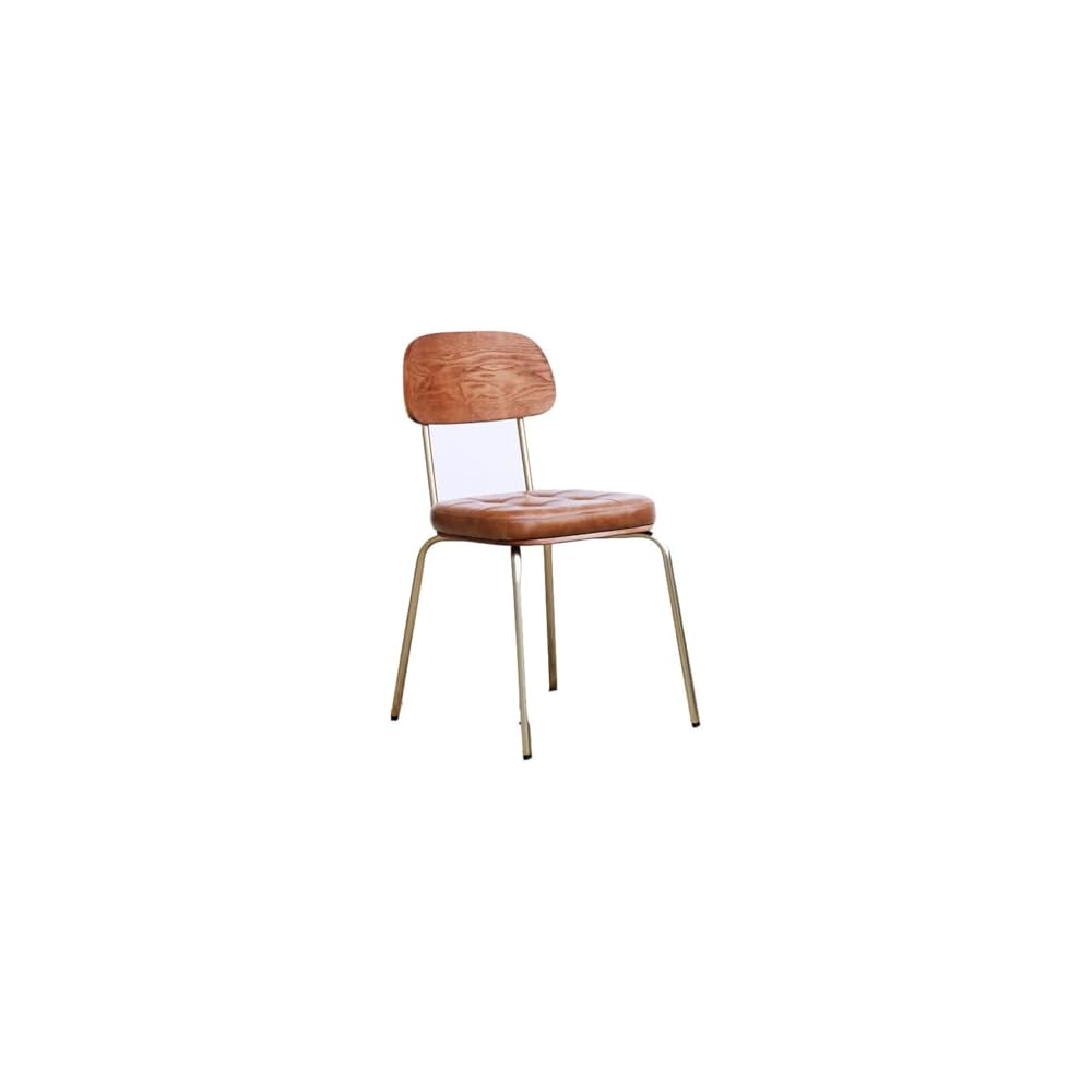 Industrial Household Retro Iron Soft Package Backrest Armchair Restaurant Bar Chair