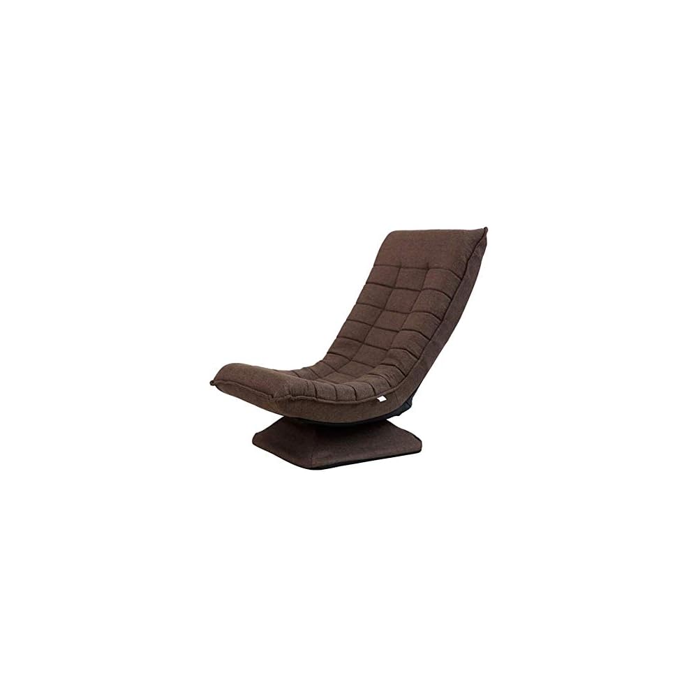 Folding Chairs Chair Floor Sofa Lounger Foldable Adjustment Rotation Reclining Meditation Home Office (Color : Blue) Colour:Red (Color : Brown)