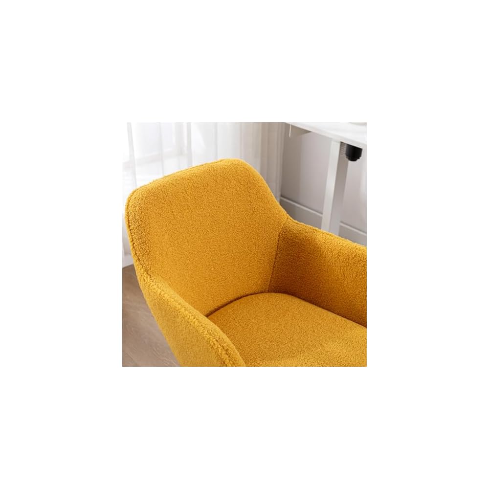 Chair Simple Modern Home Office Chair Comfy Computer Chairs Office Comfy Office Chair Work Chair for Living Room, Bedroom, Vanity, Study