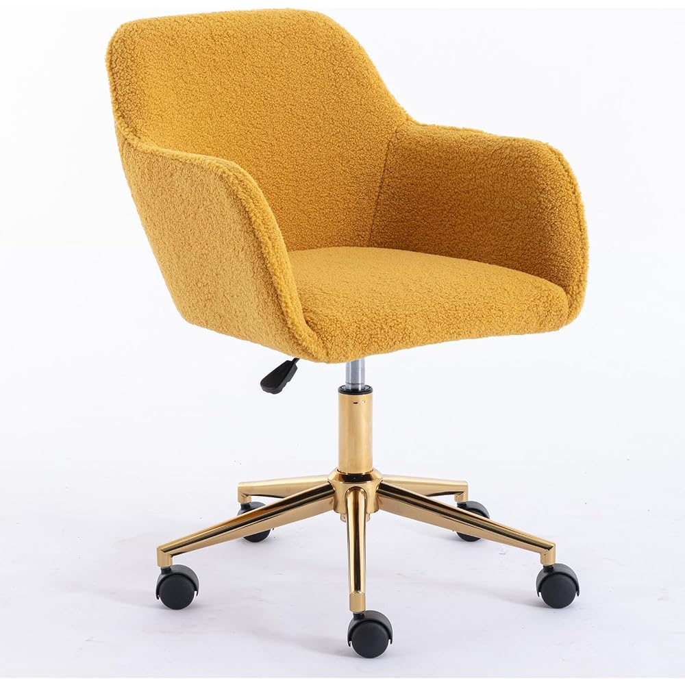 Chair Simple Modern Home Office Chair Comfy Computer Chairs Office Comfy Office Chair Work Chair for Living Room, Bedroom, Vanity, Study